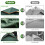 Green Waterproof Tent for 3-4 People 4