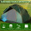 Green Waterproof Tent for 3-4 People 6