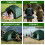 Green Waterproof Tent for 3-4 People 8