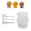 Mini-Silikon-Eisform - Cartoon DIY-Form 4