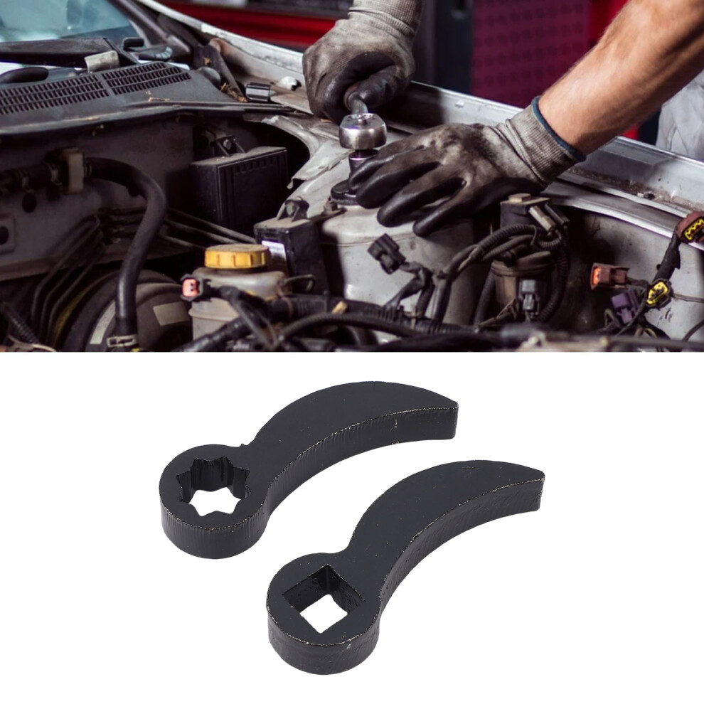 2Pcs Pry Bar Wrench Adapter Heads 1/2In Drive Universal Fit 4291388521775