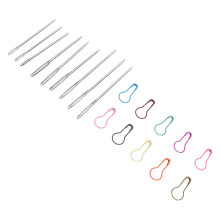 300 Stück Sicherheitsnadeln 2,2 x 1 cm Kürbisförmige Nadeln 10 Farben