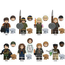 8pcs Strange Series Story Minifigures Model Building Block Figure Toy Kids Toy Gift