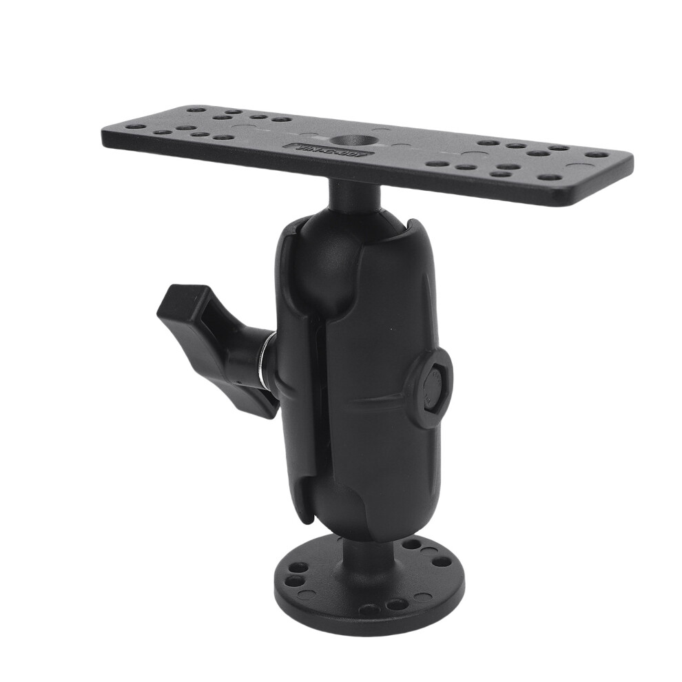High Strength Fish Finder Mount 1.5 In Ball Head Marine Electronics Black 8371388522838