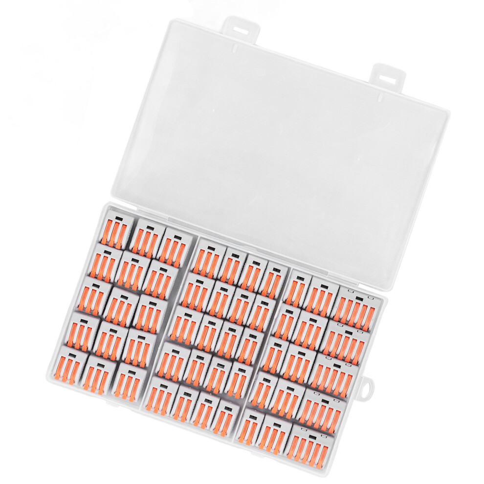50Pcs Compact Quick Connect Wire Terminals 32A, Multiple Sizes 7611388522799