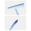 Multi Surface Glass Wiper 9.8in Blue 1