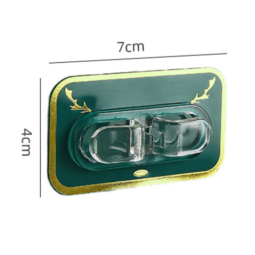 4er Set Desktop-Kabel-Organizer selbstklebender Kabelhalter 7x4cm 1