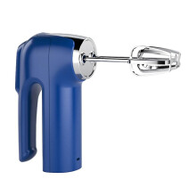 Batedor de Mão Elétrico com 4 Acessórios de Aço Inoxidável, Motor Potente, Design Leve e Recarregável via USB para Cozinha