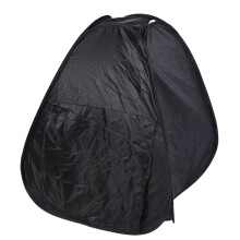 Pop-Up-Sensorisches Zelt, Kinder-Ecke 72x72x88 cm Schwarz