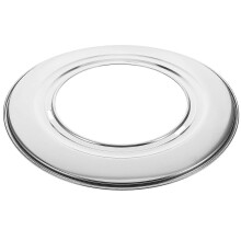 Stainless Steel Steamer Rack 28.5cm Circular Ring Adapter with Water Tray for Steamers (Holes May Vary)