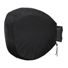 Wandmontage Schlauchtrommel-Abdeckung 55x30x55 cm schwarz wasserdicht 420D Oxfordstoff universell