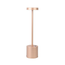 Table Lamp - LED Desk Lamp with USB Port Touch Control, 3 Colour Temperatures, 1800mAh Battery, Metal Base, for Bedroom, Living Room
