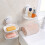 Suction Cup Soap Sponge Holder - No Drilling Installation, Single or Double Version for Bathroom Kitchen Storage 2
