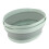 Drain Basket Double Layer Foldable Food Grade Plastic with Hanging Hole for Kitchen Storage 1