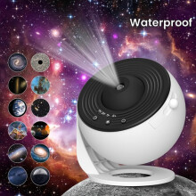 Star Projector Lamp with 13 Filters, Touch Control USB Power for Home Ambiance Lighting