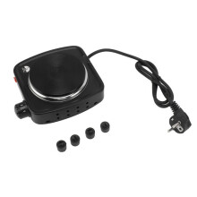 Electric Stove for Tea Coffee, 500W Portable with Constant Temperature Control, Fast Heating Mini Hob for Office and Home Use