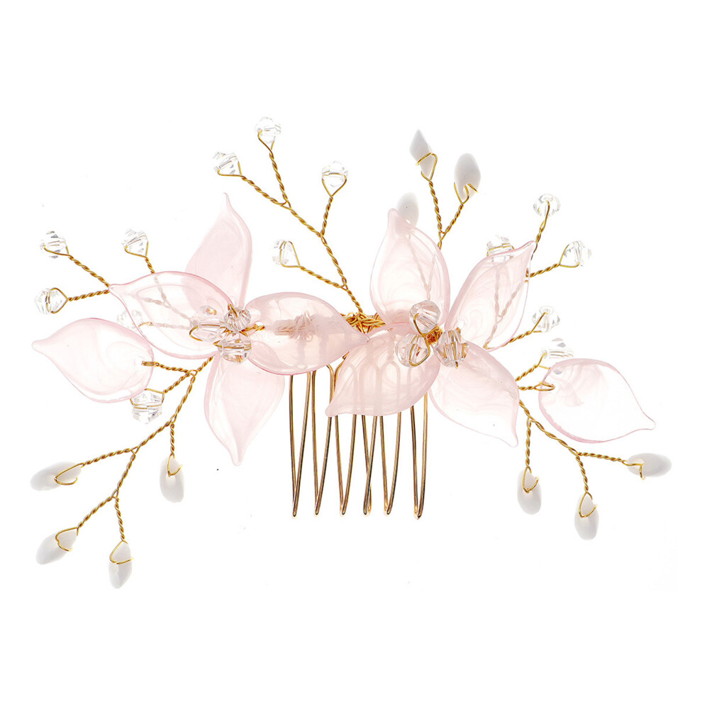 Creation-3C Chinese Flower Hair Comb For Women
