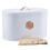 Cooks Professional Cooks Professional Bread Bin | White / Copper 4