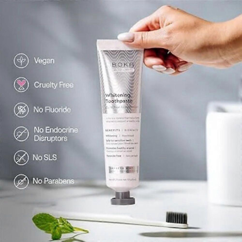 (Green)Boka Fluoride-Free Toothpaste with Nanohydroxypatite 2