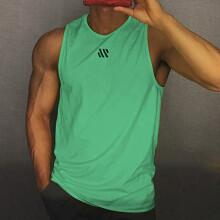 (Light blue and black slashes, 2XL) Workout Sleeveless Shirts for Men Athletic Casual Bodybuilding Gym Sleeveless Shirts for Active Men Fitness Lovers
