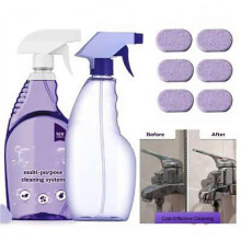 (A) Cleanlix Cleaner for Instant Stain Removal,Cleanlix Spray with Cleaning Tablets