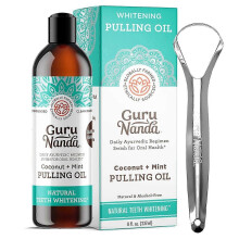 (2pcs) 237ml Cocomint Oil Pulling Mouthwash Coconuts Oil Mouthwash For Bad Breath Treatments Support Health Teeth Gums