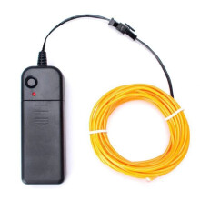 EL Wire, LED Neon Flexible Cable for Christmas, Party Car Decoration Lights, DIY Costume Design