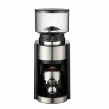Electric Coffee Grinder with 150W Copper Motor, 25 Adjustable Settings, Large Capacity for 12 Cups, Stainless Steel Grinding Core for Home Use