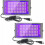 Μαύρη λάμπα UV 100W, IP65 αδιάβροχη με διακόπτη για μπαρ, ενυδρείο και διακόσμηση πάρτι 1