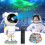 Galaxy Projector with Remote Control Timer, Adjustable Astronaut Night Light for Bedroom Ceiling, Nebula and Stars Effect 1