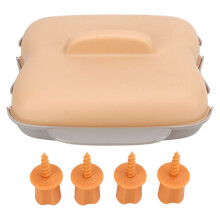 Pentola per Mais per Microonde, 2 Pezzi BPA Free, Cottura a Vapore 2 Pannocchie in 8 Minuti