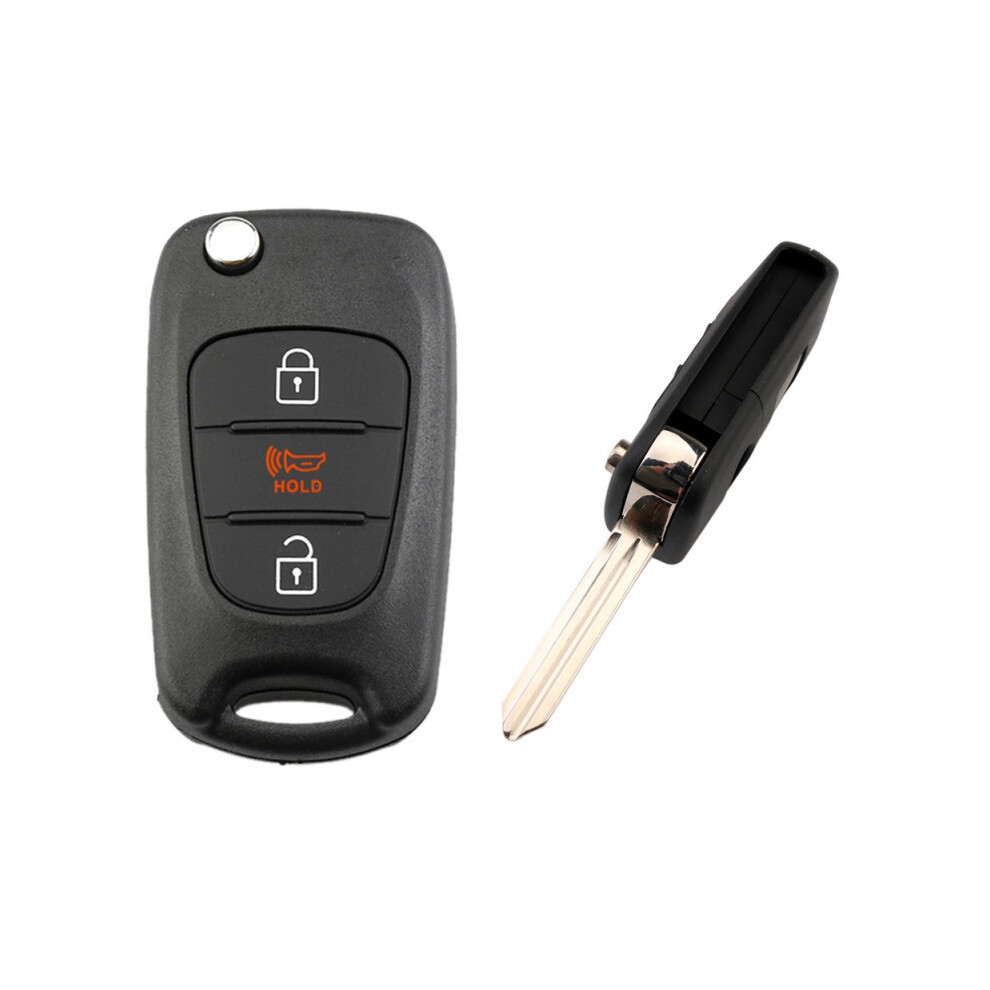 Replacement Case Shell Housing Flip Fob Remote Head Flip Key For Kia Soul Rio 2012 2013 6935161661385