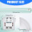 Automatic Hand Dryer 220V Fast Drying for Bathroom Wall Mounted 2