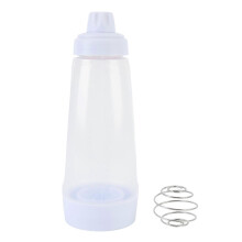 Teigspenderflasche für Pfannkuchenmischung mit Schneebesenkugel