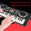 Digital Piano 37 Keys Electronic Keyboard Music Gift 2