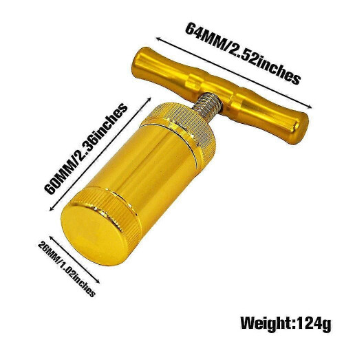 Pollen Press T-Handle Rosin Kief Tool for Herb 1