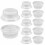 Silicone Sealer Caps 12-Pack for Pressure Cooker Float Valves Replacement Gaskets 1