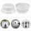 Silicone Sealer Caps 12-Pack for Pressure Cooker Float Valves Replacement Gaskets 5