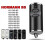 868.3 MHz Garage Door Remote Control 2 Pack Handheld Transmitter 5