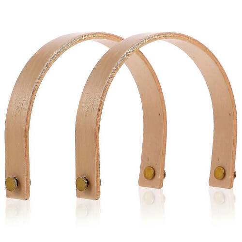 U-shaped Teapot Handle Replacement, Wooden Kettle Handle for Tea Pot, 2 Sets