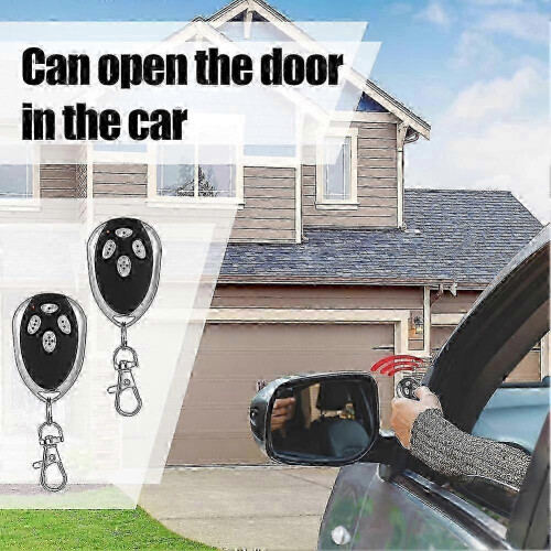 Wireless Remote Control for Garage Door Opener 4 Pack 433.92MHz 2