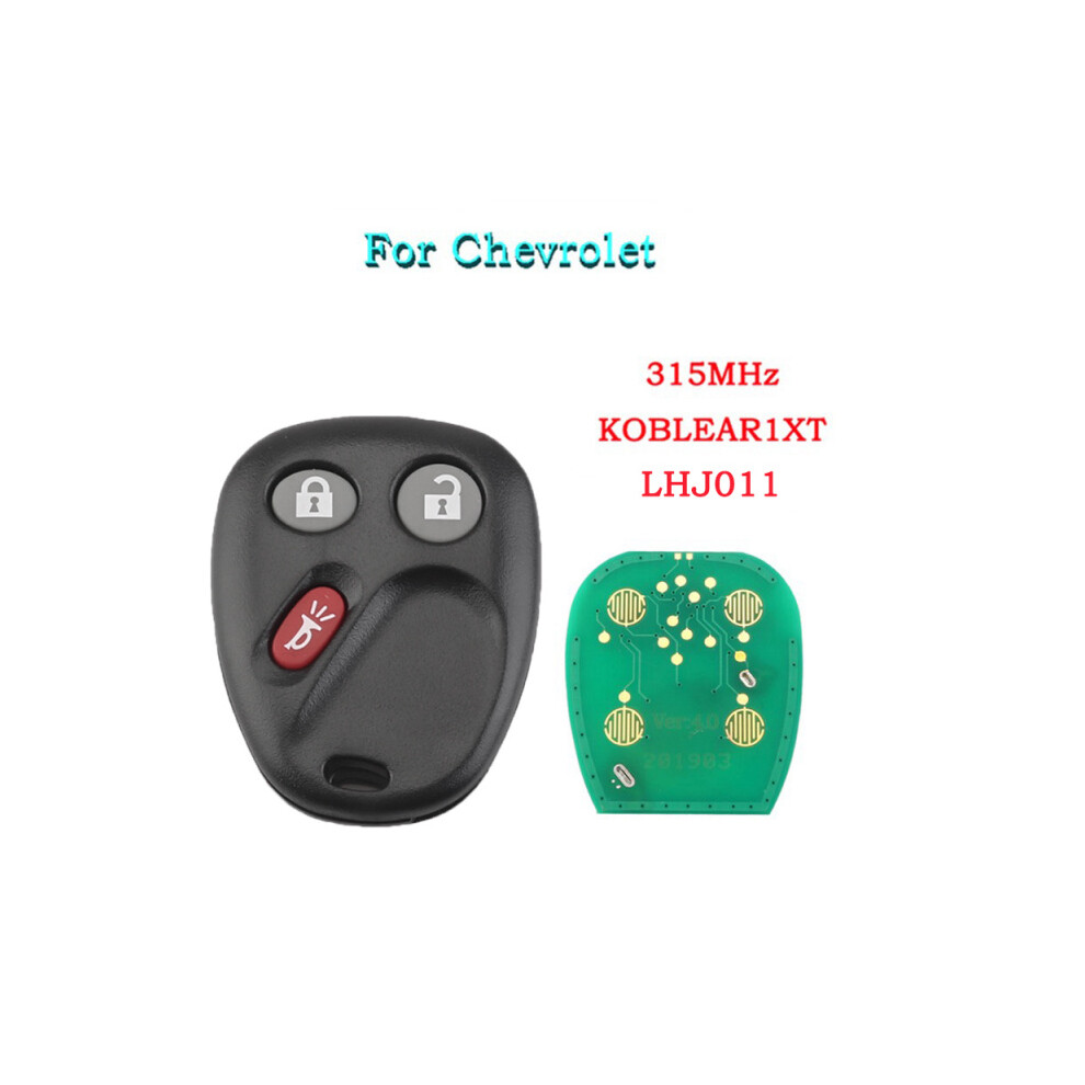 3Buttons Remote Key Fob For Hummer H2 Chevrolet Avalanche Cadillac Escalade 2003 2004 2005 2006 Lhj011 Keys 6935161659528