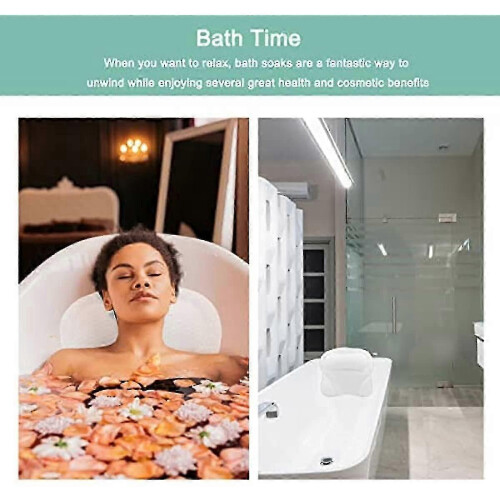 Bath Pillow for Tub Back Support Neck Comfort 1