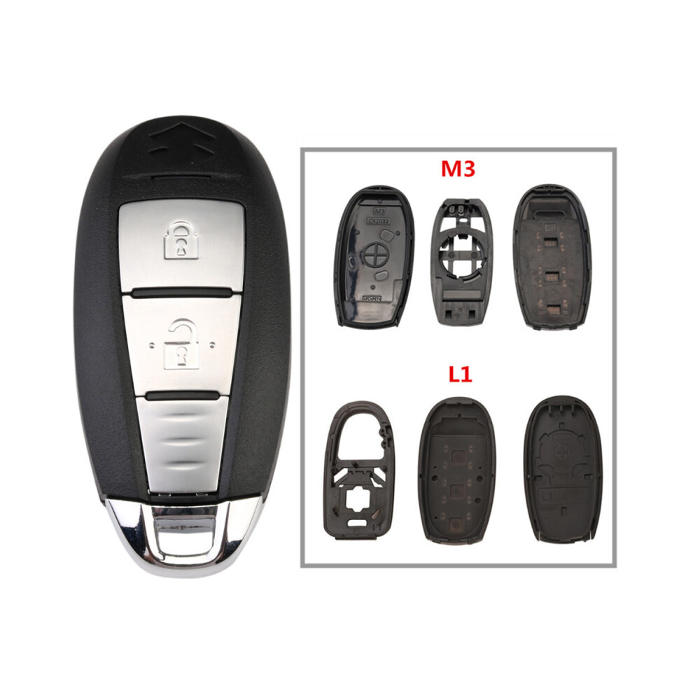 2 Buttons Remote Key Case For Suzuki Swift Sx4 Vitara 2010-2016 Ts008/Ts007 Fob Smart Car Shell Replacement 6935161658767