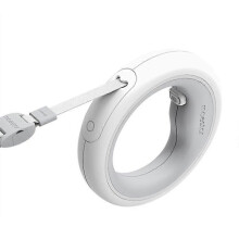 Wiederaufladbare LED Hundeleine mit USB Anschluss und einziehbarem Kabel für kleine Haustiere