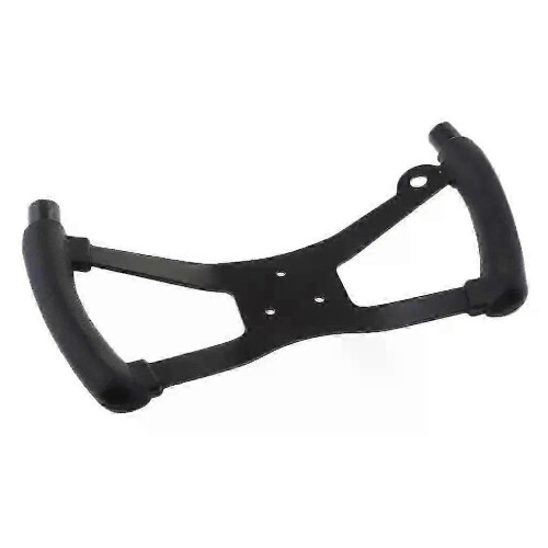 Volant papillon style H 330 mm pour karting, noir 1