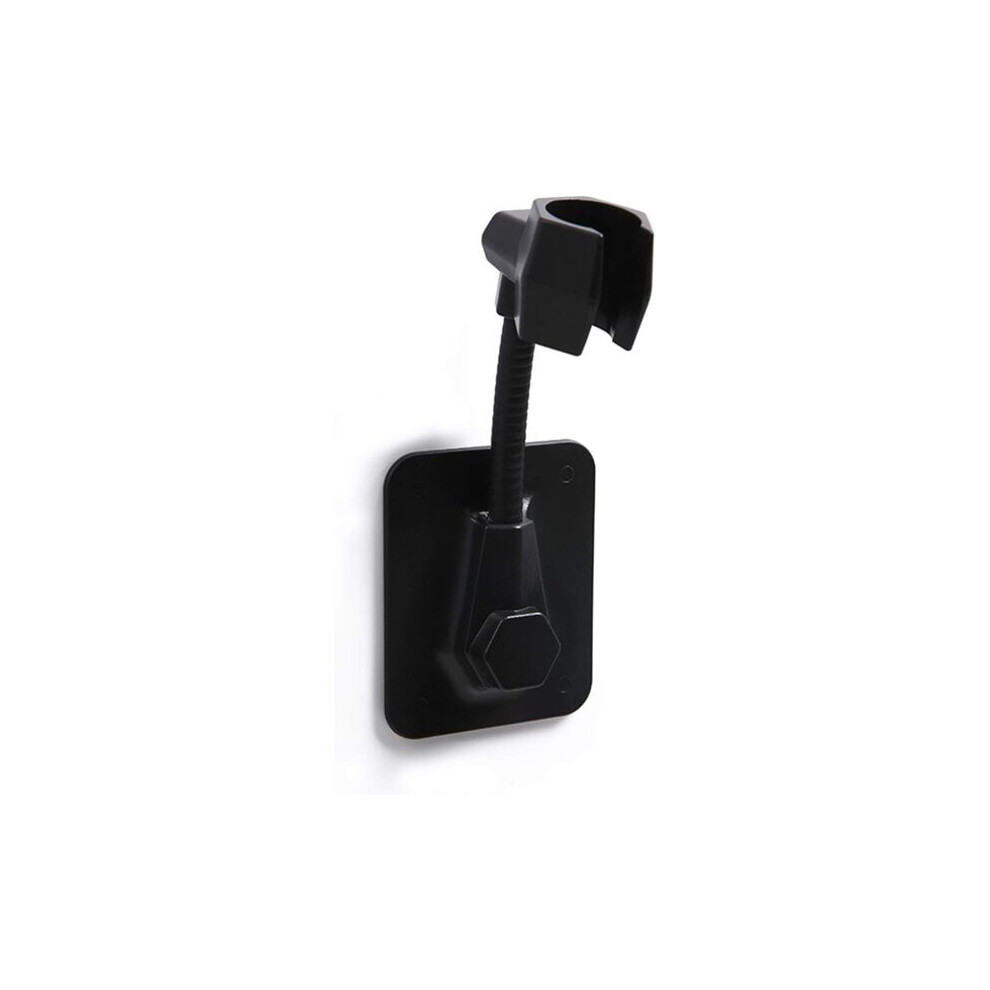 Shower Head Holder No Drilling 360 Rotation Black Suction Cup Bracket For Bathroom, Waterproof Tile Wall Mount 6901508361911