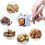 Nut Cracker Tool 8.2x18cm with Foot Pad, Manual Nut Sheller for Hazelnuts Walnuts Almonds, Home Kitchen Nutcracker 1