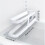 Universal Plastic Egg Tray for Household Storage, White Kitchen Egg Organiser 2
