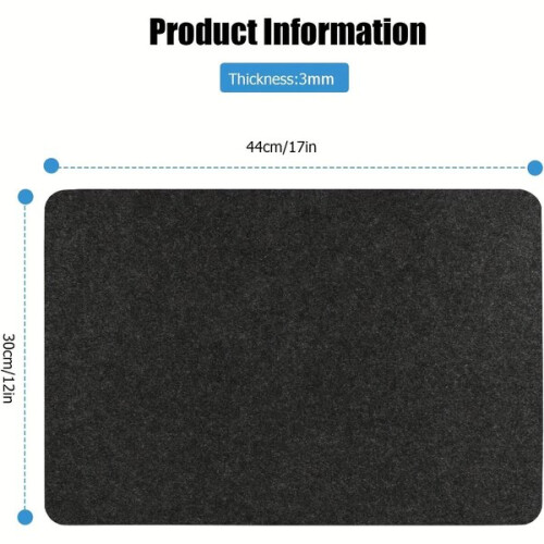 Heat Resistant Pad Set Compatible with Kitchen, Oven Table, Silicone with Polyamide Coating 1